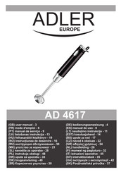 Adler europe AD 4617 Manual De Uso