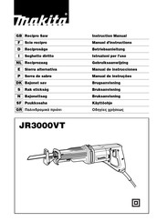 Makita JR3000VT Manual De Instrucciones