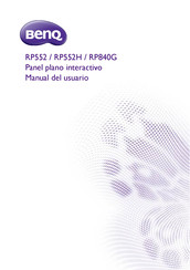 BenQ RP552H Manual Del Usuario