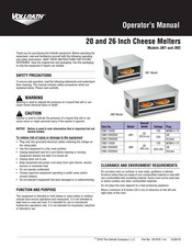 Vollrath JW1 Manual Para Operadores