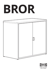 IKEA BROR Manual De Instrucciones