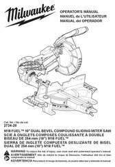 Milwaukee 2734-21HD Manual Del Operador