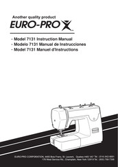 EURO-PRO 7131 Manual De Instrucciones