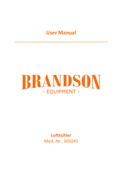 Brandson Equipment 305041 Manual Del Usuario