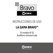 Widex Bravo Serie Instrucciones De Uso