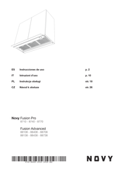 Novy Fusion Pro 8710 Instrucciones De Uso