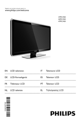 Philips 37PFL7403 Manual De Instrucciones