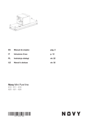 Novy Mini Pure'line 821 Manual De Empleo