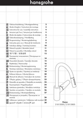 Hansgrohe Focus 31815800 Instrucciones De Montaje