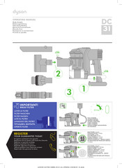 Dyson DC31 Manual De Funcionamiento