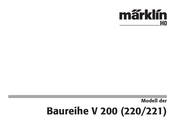 marklin Baureihe V 220 Manual Del Usuario