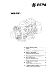 Espa WIPER 3 Manual De Instrucciones