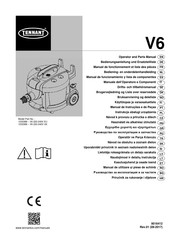 Tennant V6 Manual De Funcionamiento Y Lista De Componentes