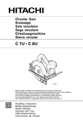 Hitachi C 7U Instrucciones De Manejo