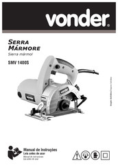 vonder SMV 1400S Manual De Instruciones