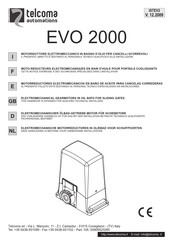 Telcoma Automations EVO 2000 Manual Del Usuario