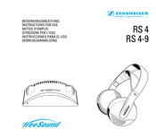 Sennheiser RS 4-9 Instrucciones Para El Uso