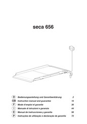 Seca 656 Manual De Instrucciones