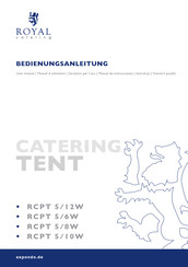 Royal Catering RCPT 5/12W Manual De Instrucciones