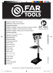 Far Tools DP 45C Traducción Del Manual De Instrucciones Original