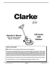 Clarke C2K-2000 Libro De Instrucciones