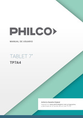 Philco TP7A4 Manual De Usuario