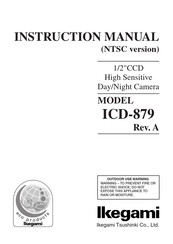 Ikegami ICD-879 Manual De Instrucciones