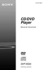 Sony DVP-NS30 Manual De Instrucciones