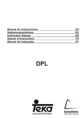 Teka DPL Manual De Instrucciones