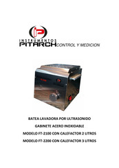 Pitarch FT- 2100 Manual De Usuario