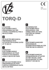 V2 TORQ-D Manual Del Usuario