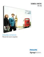 Philips Signage Solutions 55BDL1007X Manual Del Usuario