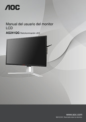 AOC AG241QG Manual Del Usuario