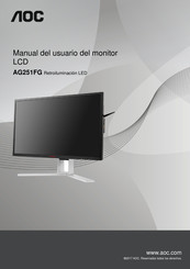 AOC AG251FG Manual Del Usuario