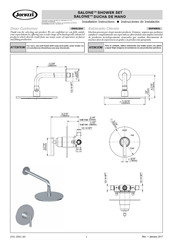 Jacuzzi SALONE Instrucciones De Instalación