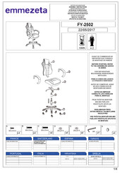 Emmezeta FY-2502 Instrucciones De Montaje