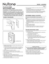 NuTone LA224RWH Instrucciones De Instalación Y  Operación