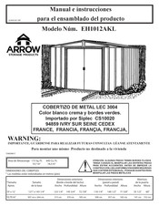 Arrow EH1012AKL Manual E Instrucciones Para El Ensamblado Del Producto