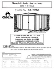 Arrow WL108AKL Instrucciones Para El Montaje