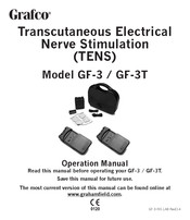 Grafco GF-3T Manual Del Operador