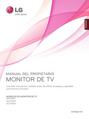 LG M227WDP Manual Del Propietário