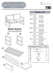 RealFlame OUTDOOR LIVING 9624 Baltic Manual De Instrucciones