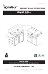 Signateur 1500131 Instrucciones De Ensamble Y Cuidado