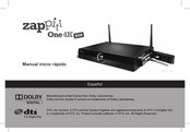 Zappiti One 4 K Guia De Inicio Rapido