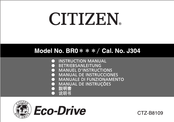 Citizen J304 Manual De Instrucciones