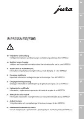 Jura IMPRESSA F505 Manual De Instrucciones