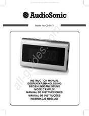 AudioSonic CL-1471 Manual De Instrucciones