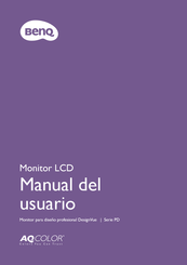 BenQ PD2500Q Manual Del Usuario