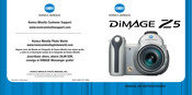 Konica Minolta DIMAGE Z5 Manual De Instrucciones