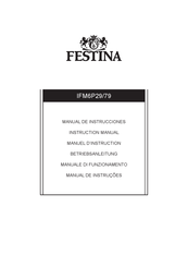 Festina IFM6P29/79 Manual De Instrucciones